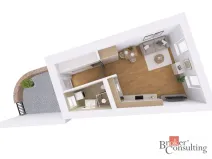 Prodej bytu 1+kk, Dubné, 34 m2