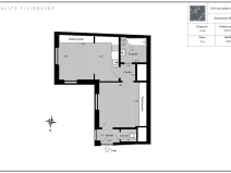 Prodej bytu 2+kk, Ústí nad Labem, Zámečnická, 43 m2