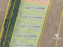 Prodej zahrady, Praha, 1079 m2