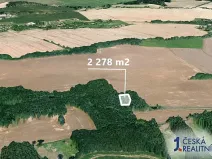 Prodej podílu lesa, Mladějov na Moravě, 1594 m2