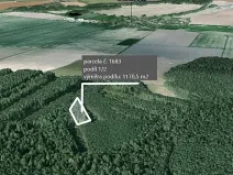 Prodej podílu lesa, Vlastiboř, 1755 m2