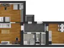 Prodej bytu 2+1, Náchod, Komenského, 72 m2