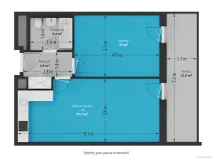 Pronájem bytu 2+kk, Praha - Modřany, Mezi vodami, 71 m2