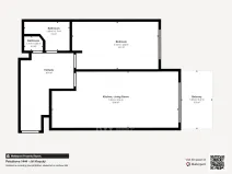 Pronájem bytu 2+kk, Praha - Kyje, Pelušková, 52 m2