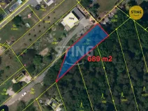 Prodej zahrady, Ostrava, Hlubočická, 689 m2