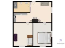 Pronájem bytu 2+1, Ústí nad Labem - Střekov, Národního odboje, 39 m2