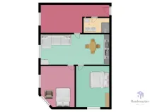 Pronájem bytu 3+1, Ústí nad Labem - Střekov, Národního odboje, 54 m2