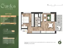 Prodej bytu 2+kk, Praha - Černý Most, Arnošta Valenty, 46 m2