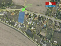 Prodej pozemku pro bydlení, Dobev - Oldřichov, 1233 m2