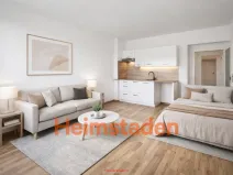 Pronájem bytu 1+kk, Albrechtice, Bažantnice, 23 m2