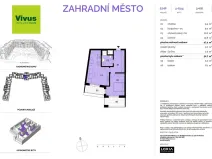 Prodej bytu 2+kk, Praha - Záběhlice, Želivecká, 53 m2