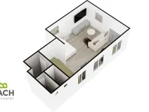 Pronájem bytu 1+kk, Náchod, Smiřických, 38 m2