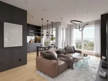 Prodej bytu 3+kk, Praha - Holešovice, Jateční, 80 m2