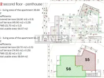 Prodej bytu 3+kk, Marina, Chorvatsko, Zaglavica, 56 m2