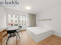 Pronájem bytu 1+kk, Brno, Cejl, 28 m2