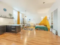 Pronájem bytu 1+kk, Praha - Vinohrady, Mánesova, 53 m2