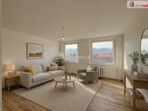 Pronájem bytu 2+kk, Ústí nad Labem - Krásné Březno, Keplerova, 48 m2