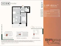 Prodej bytu 2+kk, Kladno - Dubí, Ke křížku, 49 m2