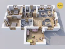 Prodej rodinného domu, Kobeřice, Příkopy, 90 m2