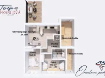 Prodej bytu 3+kk, Prostějov, Tyršova, 74 m2