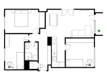 Prodej bytu 4+kk, Praha - Žižkov, Pod lipami, 74 m2