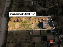 Prodej zahrady, Heřmanova Huť, 403 m2