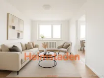 Pronájem bytu 3+1, Ostrava - Poruba, náměstí Václava Vacka, 67 m2