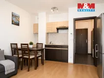 Pronájem bytu 1+kk, Praha - Letňany, Frýdecká, 27 m2