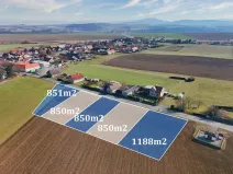 Prodej pozemku pro bydlení, Chlustina, 4589 m2