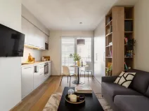 Pronájem bytu 1+kk, Plzeň - Skvrňany, Františka Kováříka, 39 m2