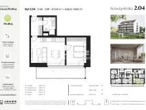 Prodej bytu 2+kk, Předboj, Ke Tvrzi, 63 m2