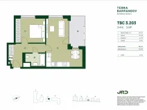 Prodej bytu 2+kk, Praha - Hlubočepy, Silurská, 54 m2