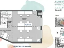 Pronájem kanceláře, Praha - Strašnice, Průběžná, 77 m2