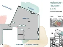Pronájem kanceláře, Praha - Strašnice, Průběžná, 194 m2