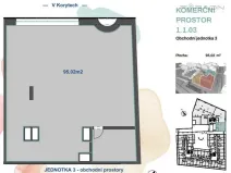 Pronájem kanceláře, Praha - Strašnice, Průběžná, 95 m2