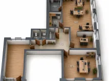 Pronájem kanceláře, Slavkov u Brna, 82 m2