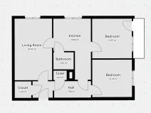 Prodej bytu 3+1, Praha, Hvozdíková, 74 m2