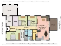 Prodej rodinného domu, Veselá, 136 m2