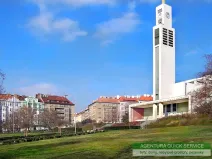 Pronájem bytu 1+kk, Praha - Vršovice, náměstí Svatopluka Čecha, 33 m2