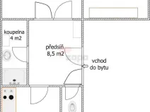 Pronájem bytu 2+1, Praha - Smíchov, Na Celné, 71 m2