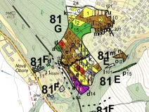 Prodej lesa, Hosín, 3741 m2