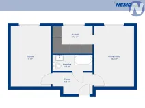 Prodej bytu 2+1, Vimperk, Pod Homolkou, 51 m2