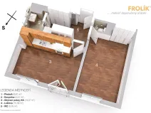 Pronájem bytu 2+kk, Praha - Dejvice, Velvarská, 40 m2