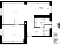 Pronájem bytu 2+kk, Chrudim - Chrudim III, Fibichova, 56 m2