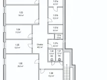 Pronájem kanceláře, Jirny, Družstevní, 619 m2