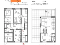 Prodej bytu 4+kk, Písek, Dolní, 99 m2