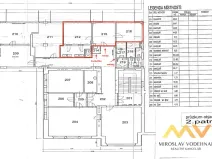 Pronájem kanceláře, Hradec Králové, Škroupova, 62 m2