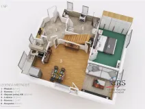 Prodej rodinného domu, Lety, Prostřední, 105 m2