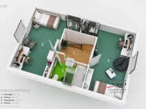 Prodej rodinného domu, Lety, Prostřední, 105 m2