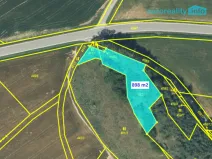 Prodej pozemku pro bydlení, Bušovice - Sedlecko, 898 m2